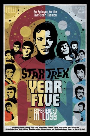 Star Trek: Year Five issue 25-B J.J. Lendl 1:10 Cover