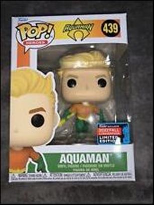 POP! Heroes figure 439 Aquaman (Fall Convention Exclusive)