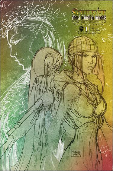Michael Turner's Soulfire: New World Order issue 1-D Michael Turner aspenstore.com Cover 1/500