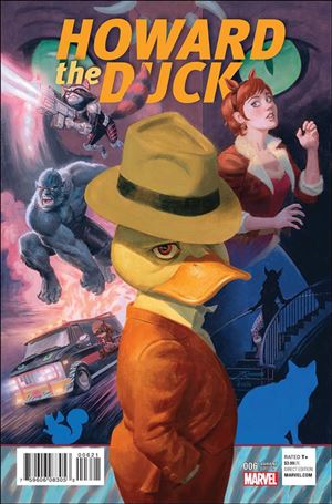 Howard the Duck (2016) issue 6-B Joe Quinones & Paolo Rivera 1:15 Cover
