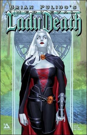 Brian Pulido's Medieval Lady Death issue 2-C Serenity Cover 1/1500