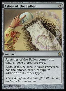 Magic the Gathering: Saviors of Kamigawa (Base Set) card 152 Ashes of the Fallen