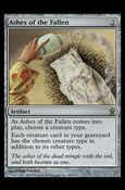 Magic the Gathering: Saviors of Kamigawa (Base Set) card 152 Ashes of the Fallen
