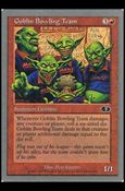 Magic the Gathering: Unglued (Base Set) card 44 Goblin Bowling Team