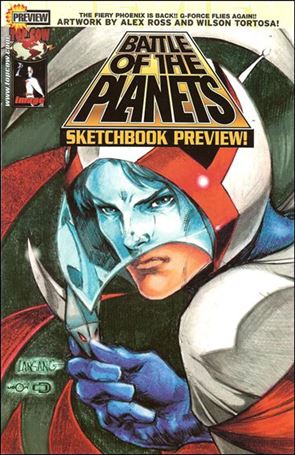 Battle of the Planets: DF Sketchbook Preview Cover Image 1