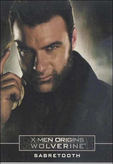 X-Men Origins: Wolverine (Casting Call Subset) card C3 Liev Schrieber as Sabretooth