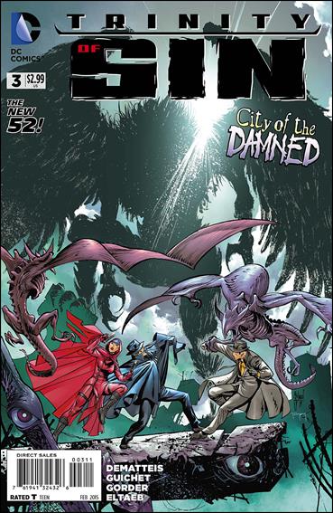 Trinity of Sin issue 3 Guillem March Cover
