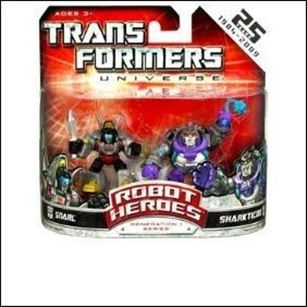 Transformers: Robot Heroes figure 30 Snarl & Sharkticon