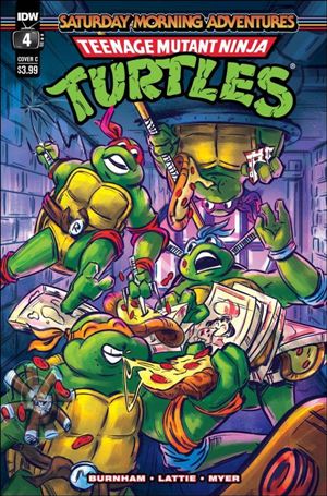 Teenage Mutant Ninja Turtles: Saturday Morning Adventures issue 4-C Brenda Chi Cover