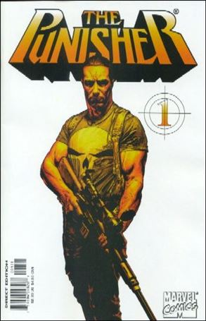 Punisher (2000) issue 1-B Tim Bradstreet 1:10 White Cover