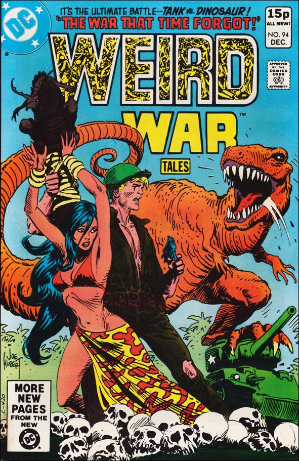 Weird War Tales (1971) issue 94-B UK Price Cover