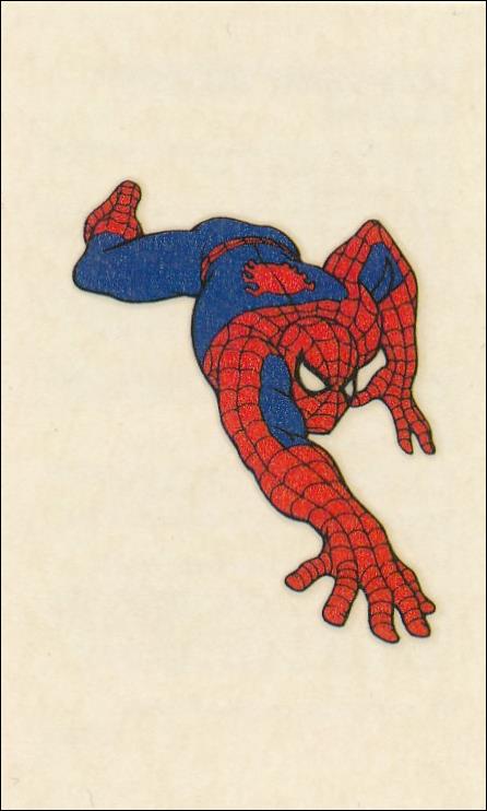 Marvel Vision (Tattoo Subset) card nn 15 Spider-Man