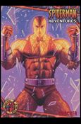 1997 Fleer Ultra Spider-Man (Base Set Red) card 65 Shocker