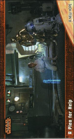 Star Wars Trilogy Widevision (Base Set) card 6 A Plea for Help