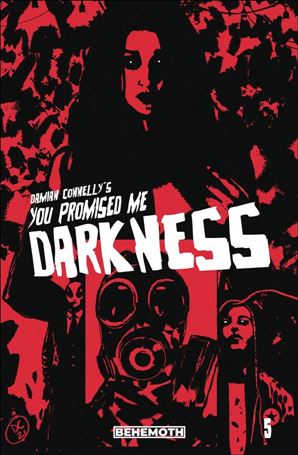 You Promised Me Darkness issue 5-B Red Background Cover