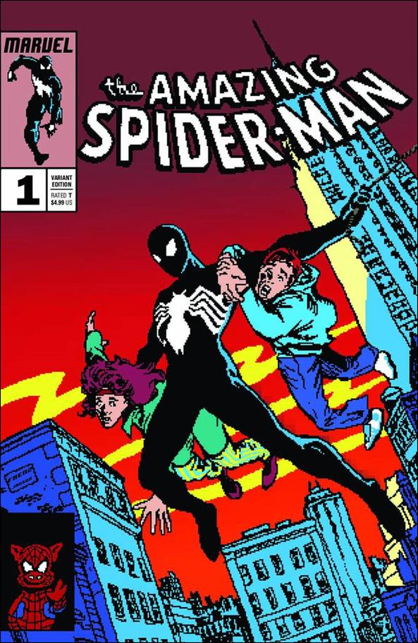 Symbiote Spider-Man issue 1-O Matthew Waite Homage 16-bit Cover