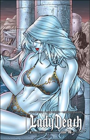 Lady Death (2010) issue 16-B Wraparound Cover