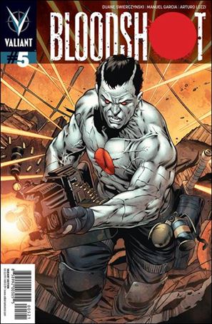 Bloodshot (2012) issue 5-B Manuel Garcia 1:25 Cover