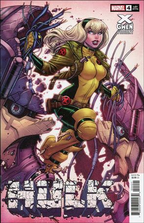 Hulk (2022) issue 4-B Nick Bradshaw X-Gwen Cover