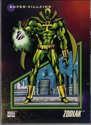 Marvel Universe: Series 3 (Base Set) card 102 Zodiak