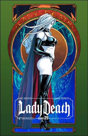 Lady Death (2010) issue 25-J Art Nouveau Cover 1/750