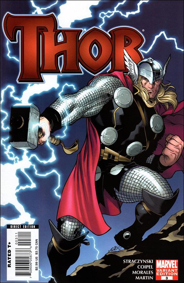 Thor (2007) issue 3-B Ed McGuinness Cover