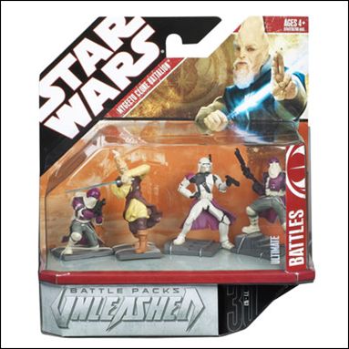 Star Wars: Unleashed Multi-Figure Battle Packs figure 32 Ultimate Battles - Mygeeto Clone Battalion