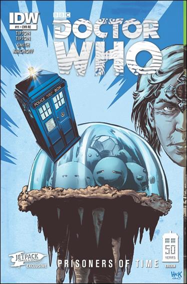 Doctor Who: Prisoners of Time  issue 11-D Robert Hack "Left Side" Jetpack Comics Cover 1/750