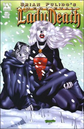 Brian Pulido's Medieval Lady Death issue 7-E Sudden Loss Cover 1/1000