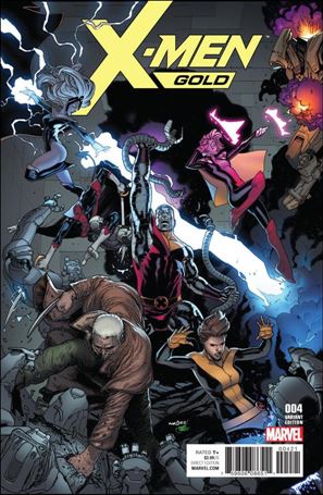 X-Men: Gold issue 4-B David Marquez Cover