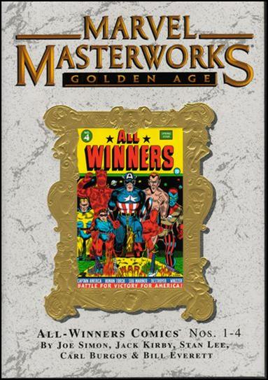 Marvel Masterworks: Golden Age All-Winners issue 1-B Marble Dust Jacket Vol 55 1/1000