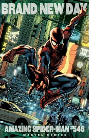 Amazing Spider-Man (1963) issue 546-B Bryan Hitch 1:20 Cover
