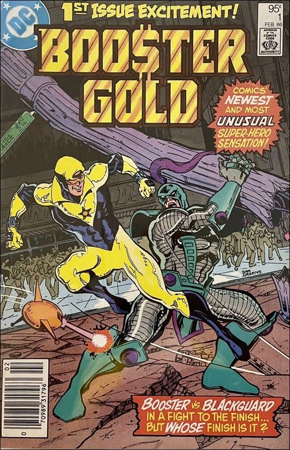 Booster Gold (1986) issue 1-C Canadian Price Cover