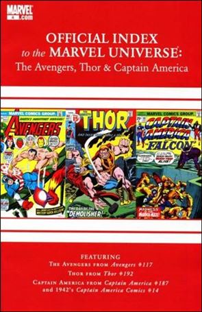 Avengers, Thor & Captain America: Official Index to the Marvel Universe issue 4