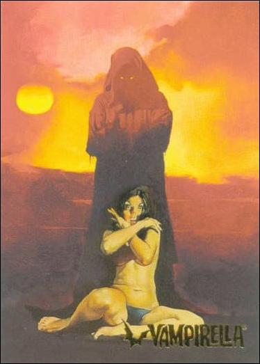 Vampirella (Parallel Gold Foil Set) card 11 Cover of Vampirella #40