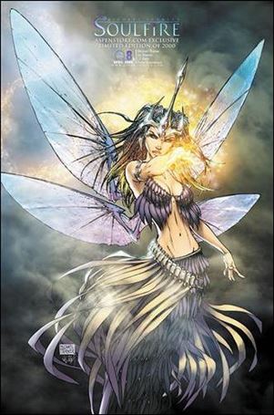Michael Turner's Soulfire (2004) issue 8-C Michael Turner aspenstore.com Cover 1/2000