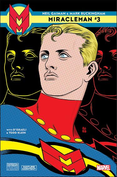 Miracleman by Gaiman & Buckingham issue 3-F Unbagged Mike Allred Cover