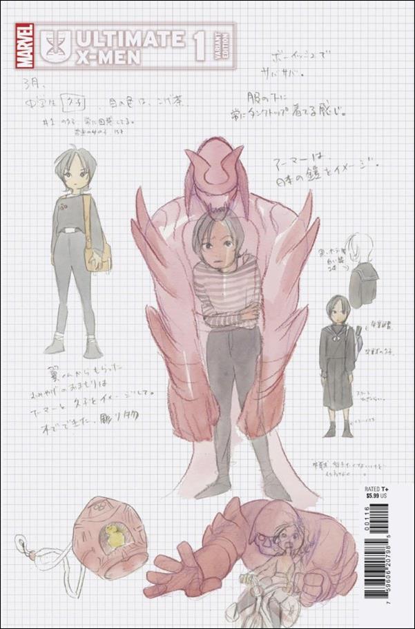 Ultimate X-Men (2024) issue 1-G Peach Momoko 1:10 Design Cover