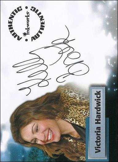 Smallville: Season One (Autograph Subset) card A4 Kelly Brook as Victoria Hardwick