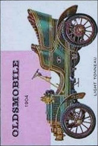 World on Wheels (Base Set) card 149 Oldsmobile 1904