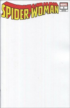 Spider-Woman (2020) issue 1-H Blank/Sketch Cover