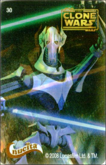 Star Wars The Clone Wars Nucita Motion Cards (Promo) card 30