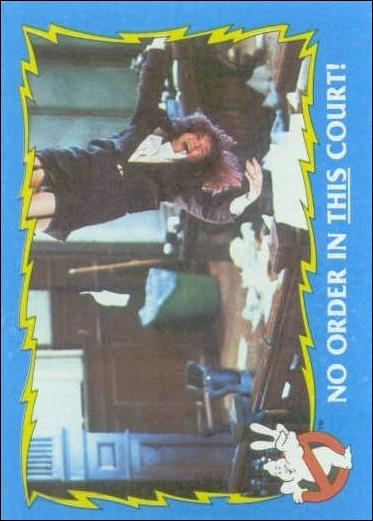 Ghostbusters II (Base Set) card 29 No Order in This Court!