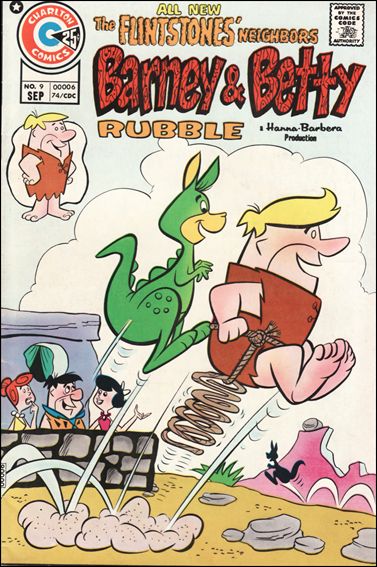 Barney and Betty Rubble issue 9