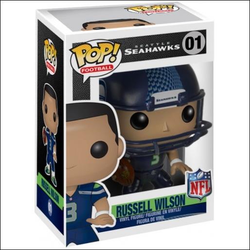 Pop! Football (NFL) figure 1 Russelll Wilson 