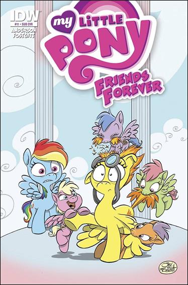 My Little Pony: Friends Forever issue 11-B Jay Fosgitt Subscription Cover