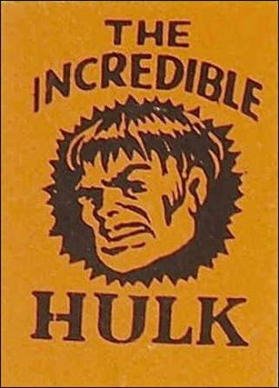 Marvel Mini-Books: The Incredible Hulk issue nn-D Orange Cover