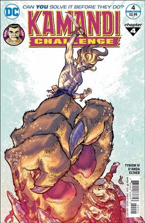 Kamandi Challenge issue 4-B Carlos D'Anda Cover