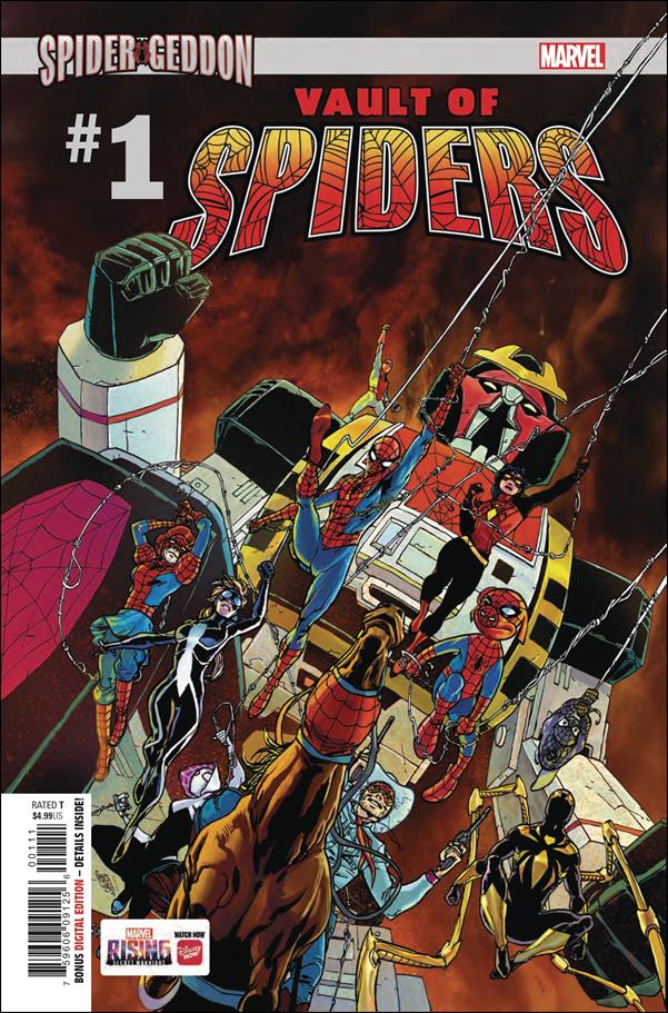Vault of Spiders issue 1 Giuseppe Camuncoli Cover
