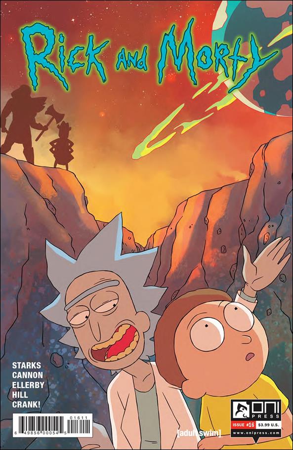 Rick and Morty (2015) issue 16 CJ Cannon Cover